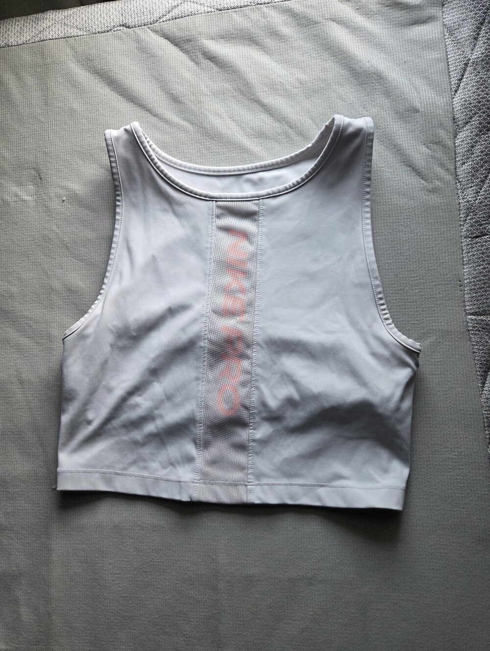 Nike Pro Women's White Crop Tank Top